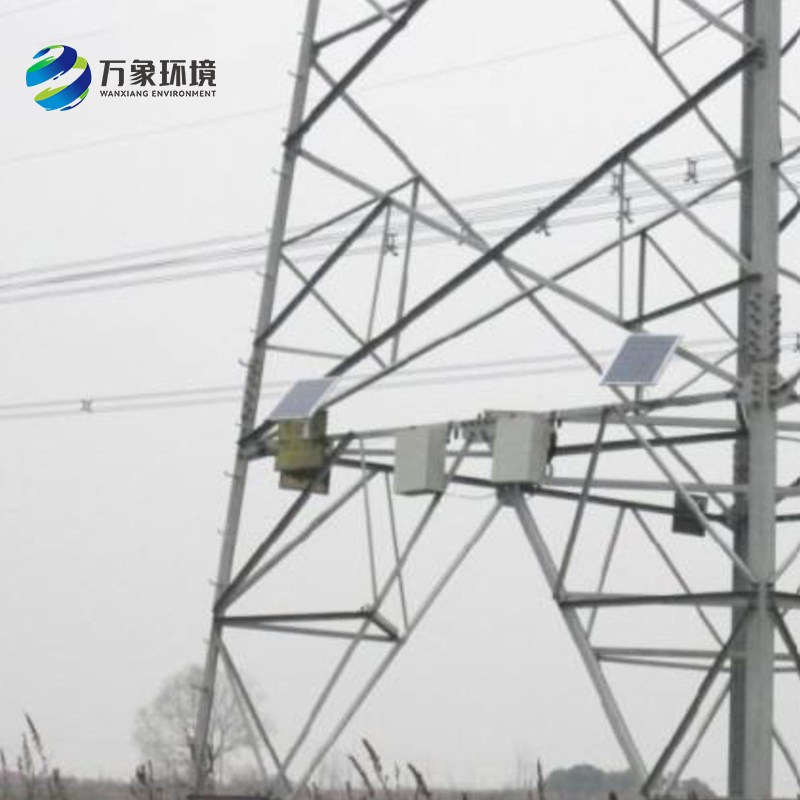 The power meteorological station mainly monitors the local meteorological environment of the transmission line corridor