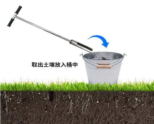 Six layer tubular soil moisture monitoring station