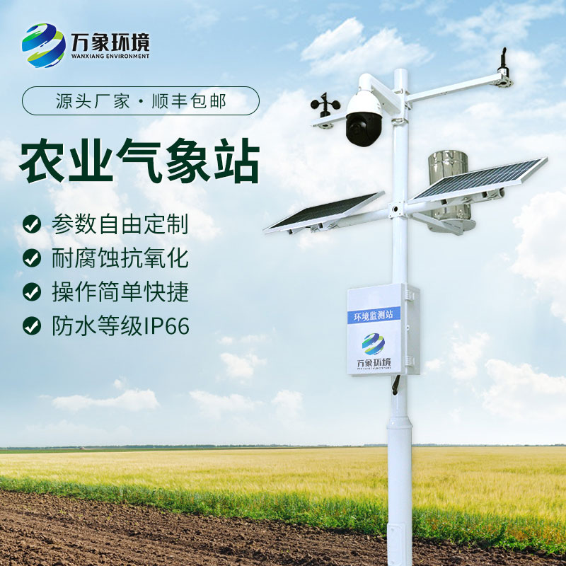 How does the Agrometeorological Environment iot monitoring System help agricultural production?